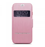 Etui i futerały do telefonów - Moshi SenseCover - Etui z klapk$179 dotykow$180 + folia na ekran iPhone 7 (Rose Pink) 99MO072307 - miniaturka - grafika 1