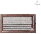 Akcesoria kominkowe - Kratki.pl Kratka kominkowa malowana OSKAR miedziana 17x30 z żaluzją 6674-898A9_2 - miniaturka - grafika 1