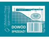 Druki akcydensowe - Michalczyk&Prokop Druk Dowód Sprzedaży paragon A7 MP048 - miniaturka - grafika 1