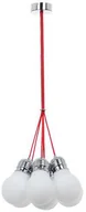 Lampy sufitowe - Britop Bulb lampa wisząca 7-punktowa chrom/Biały 2810728 - miniaturka - grafika 1