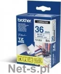 Akcesoria do kas i terminali - Brother Taśma 32mm BLUE ON WHITE - miniaturka - grafika 1