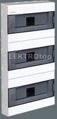 Rozdzielnie elektryczne - Elektroplast Skrzynka rozdzielcza natynkowa SRn-36 (N+PE - miniaturka - grafika 1