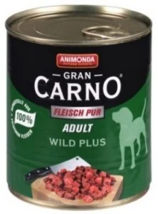 Animonda GranCarno Dorosłe Dziczyzna Plus 800g 1138 - Mokra karma dla psów - miniaturka - grafika 6