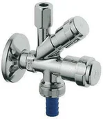 Zawory i kraniki - Grohe Osprzęt specjalny Zawór kątowy kombinowany 1/2 chrom 41073000 - miniaturka - grafika 1