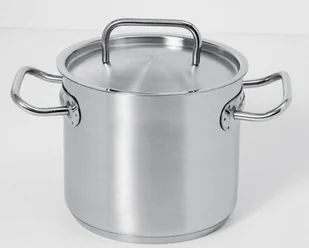 Hendi Garnek Wysoki z Pokrywką - Stal Nierdzewna | O160x140 mm | 2,8L HE837108 - Akcesoria gastronomiczne - miniaturka - grafika 4