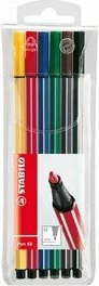 Stabilo Zestaw flamastrów Pen 68 - 6 kolorów 6806PL - Kredki, ołówki, pastele i pisaki - miniaturka - grafika 3