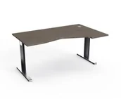 Biurka - WUTEH S.A. Biurko biurowe Smile SL-10 100x160 ) - miniaturka - grafika 1