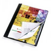 Teczki i skoroszyty - Durable Skoroszyt ofertowy Duraplus DeLuxe czarny 25 sztuk 2589-01 - miniaturka - grafika 1