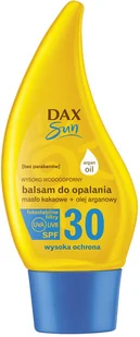 DAX Cosmetics Sun SPF30+ balsam do opalania masło kakaowe 150ml - Balsamy i kremy do opalania - miniaturka - grafika 2