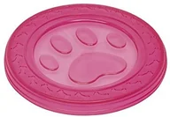 Zabawki dla psów - Nobby 60372 Tpr Frisbee "Paw", Pink - miniaturka - grafika 1