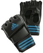 Rękawice bokserskie - adidas Adidas Rękawice Mma Grappling Training Glove, Wielokolorowa, M (ADICSG08-2_schwarz/blau_M) - miniaturka - grafika 1