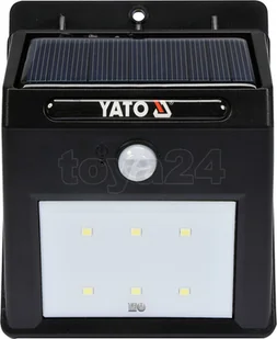 Yato LAMPA śCIENNA SOLARNA Z CZUJNIKIEM RUCHU 6 SMD LED (YT-81856) - Lampy ogrodowe Yato LAMPA śCIENNA SOLARNA Z CZUJNIKIEM RUCHU 6 SMD LED (YT-81856) - Lampy ogrodowe - miniaturka - grafika 2