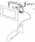 Stelaże i zestawy podtynkowe do WC - TECE planus mechanizm elektroniczny do stelaża podtynkowego wc o nr kat. 9.300.00 - miniaturka - grafika 1