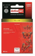 Tusze zamienniki - ActiveJet ACC-551YN zamiennik Canon CLI-551Y - miniaturka - grafika 1