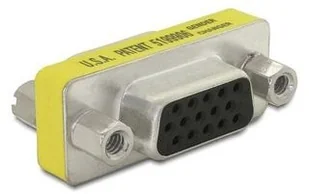 Delock Adapter VGA(15F)->VGA(15F) 65001 - Adaptery i przejściówki - miniaturka - grafika 3
