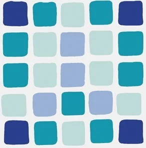 Kleine Wolke zasłona prysznicowa, niebieski, 180 cm x 200 cm 4956 721 305 - Zasłony prysznicowe - miniaturka - grafika 2