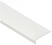 Inne materiały budowlane - Cezar Kątownik PCV 10 x 40 x 1000 mm biały - miniaturka - grafika 1