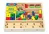 Zabawki konstrukcyjne - Melissa&Doug 15151 Drewniane KLOCKI Konstrukcyjne 15151 - miniaturka - grafika 1