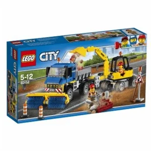 LEGO City Zamiatacz ulic i koparka 60152 - Klocki - miniaturka - grafika 2