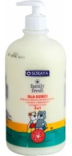 Soraya Family Fresh: Dla dzieci żel pod prysznic 1000ml - Kosmetyki kąpielowe dla dzieci - miniaturka - grafika 2
