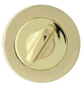 Szyldy i rozety - Domino Rozeta okrągła WC 950 KOLOR MOSIĄDZ LAKIER Szyld 950 M1 mosiÄ$372dz WC - miniaturka - grafika 1