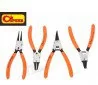 Kombinerki i obcęgi - Corona Szczypce segera 180mm - zestaw 4szt (C7110) - miniaturka - grafika 1