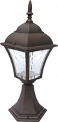 Lampy ogrodowe - Polux Słupek niski z czujnikiem zmierzchu 2X3W LED PARIS IP43 302052 - miniaturka - grafika 1