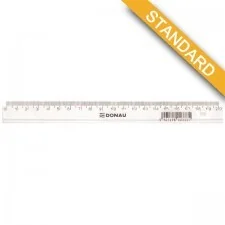 Donau Linijka 20cm, transparentna DN069 - Linijki, ekierki - miniaturka - grafika 2