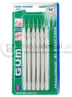 Szczoteczki międzyzębowe - GUM Butler Sunstar Bi-Direction (2114) 6szt. - szczoteczki międzyzębowe 0.8mm (b - miniaturka - grafika 1