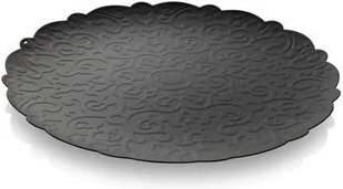 Alessi DRESSED Taca okrągła ze stali nierdzewnej z reliefem MW07 - Tace i patery - miniaturka - grafika 2