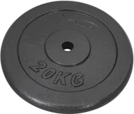 Obciążenia - Vivo Obciążenie żeliwne czarne 20kg 4561807 - miniaturka - grafika 1