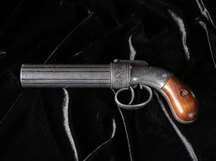 Hiszpania PISTOLET PIEPRZNICZKA SYGNOWANY ALLEN & THURBER 1837r. - Repliki - broń Hiszpania PISTOLET PIEPRZNICZKA SYGNOWANY ALLEN & THURBER 1837r. - Repliki - broń - miniaturka - grafika 1