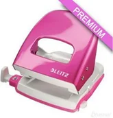 Dziurkacze - Esselte Dziurkacz Leitz WOW 5008 różowy ES711 - miniaturka - grafika 1