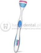 Produkty na nieświeży oddech - Gaba MERIDOL Halitosis czyścik (skrobaczka) 1szt. do pielęgnacji języka - miniaturka - grafika 1