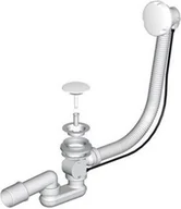 Syfony - SANPLAST Syfon wannowy z automatycznym korkiem 661-A0008 - miniaturka - grafika 1