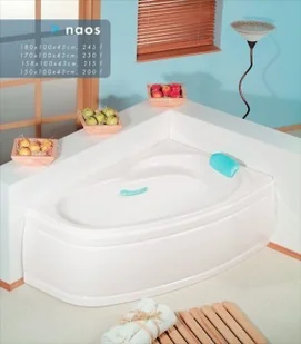 Polysan Naos 180 (lewa/prawa) obudowa czołowa 46312 - Obudowy do wanien - miniaturka - grafika 2