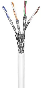 Goobay 94223 siatka kabel sieciowy RJ45, Cat6 S/FTP PIMF 100 m 94223 - Kable miedziane Goobay 94223 siatka kabel sieciowy RJ45, Cat6 S/FTP PIMF 100 m 94223 - Kable miedziane - miniaturka - grafika 1