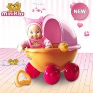 Wózki dla lalek - Smoby Wózek dla lalek na sznureczek 196648 - miniaturka - grafika 1