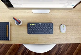 Logitech Klawiatura bezprzewodowa LOGITECH K380 / Bluetooth / niskoprofilowa 5099206061422 - Adaptery i przejściówki Logitech Klawiatura bezprzewodowa LOGITECH K380 / Bluetooth / niskoprofilowa 5099206061422 - Adaptery i przejściówki - miniaturka - grafika 5