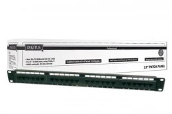 Digitus Patch panel 24-portowy UTP kat5e 19cal DN-91524U - Panele krosownicze - miniaturka - grafika 2