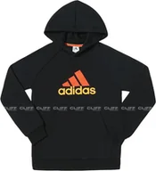 Bluzy dla chłopców - adidas BLUZA YB ESS L HOOD Czarny M31398 - miniaturka - grafika 1