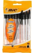 Długopisy - BIC DŁUGOPIS CRISTAL CZARNY 830864 - miniaturka - grafika 1