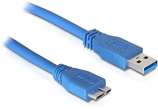 Delock Kabel USB 3.0 83502 [1x Złącze męskie USB 3.0 A 1x Złącze męskie micro-USB 3.0 B] 5 m niebieski - Kable USB - miniaturka - grafika 2