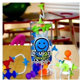 Fat Brain Toys Przyssawki - Squigz Benders FA098-1 - Klocki - miniaturka - grafika 4