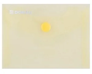 Biella Teczka kopertowa DONAU na zatrzask transparentna żółta A7 DN819-6 - Teczki i skoroszyty Biella Teczka kopertowa DONAU na zatrzask transparentna żółta A7 DN819-6 - Teczki i skoroszyty - miniaturka - grafika 1