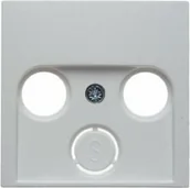 Wyłączniki światła i elektryczne - Berker Element centralny do gniazda antenowego B.Kwadrat (5312038989) - miniaturka - grafika 1