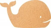 Tablice i flipcharty - SECURIT Tablica korkowa w kształcie wieloryba do pokoju dziecięcego SECURIT CB-WHALE - miniaturka - grafika 1