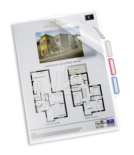 Durable Obwoluta A4 3-częściowa przezroczysta 5 sztuk 2316-19 - Artykuły biurowe - miniaturka - grafika 2