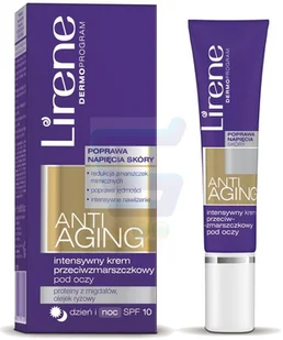 Lirene Anti-Aging: Intensywny przeciwzmarszczkowy krem pod oczy SPF 5 15ml - Kosmetyki pod oczy - miniaturka - grafika 2