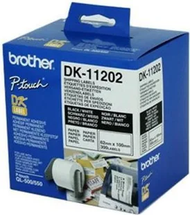 Brother Etykiety Papier do P-touch DK11202 62x100mm 300szt BROTAS30092 - Etykiety do drukarek - miniaturka - grafika 4